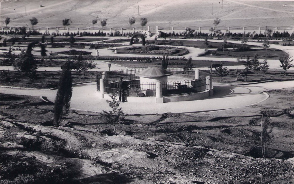 حديقة السبيل في حلب في خمسينيات القرن العشرين