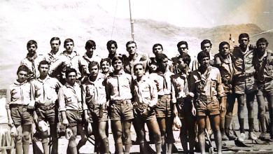 بعثة ثانوية عبد الحميد الزهراوي بحمص في المعسكر الكشفي العربي التاسع عام 1970م