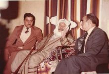 عبد السلام العجيلي في زيارة  لـ سلطان الأطرش في سبعينات القرن العشرين (3)