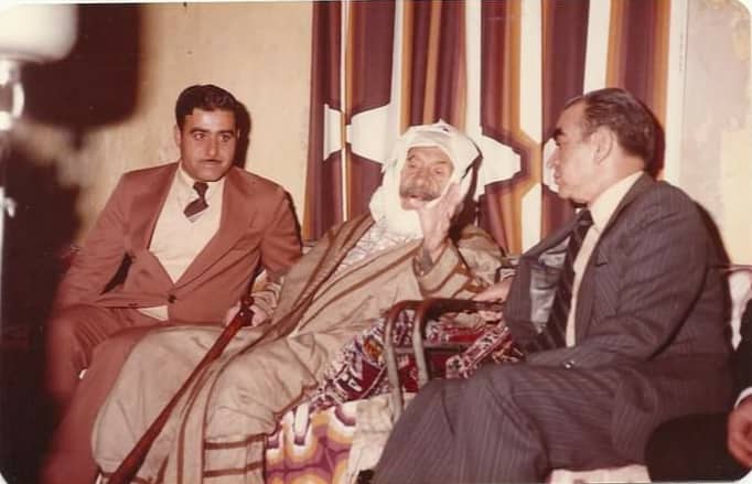 عبد السلام العجيلي في زيارة لـ سلطان الأطرش في سبعينات القرن العشرين (3)