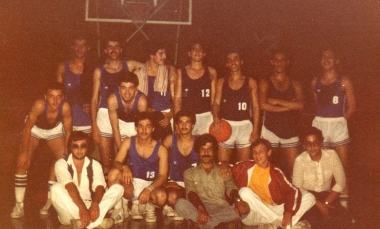 التاريخ السوري المعاصر - فريق كرة السلة السوري في رومانيا عام 1981