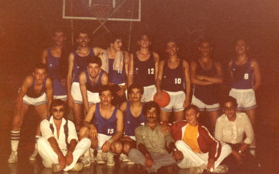 فريق كرة السلة السوري في رومانيا عام 1981