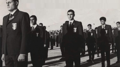 أعضاء الوفد الرياضي المدرسي السوري في الكويت 1963