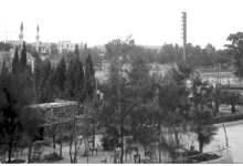 حديقة معرض دمشق الدولي في خمسينيات القرن العشرين