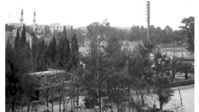 حديقة معرض دمشق الدولي في خمسينيات القرن العشرين