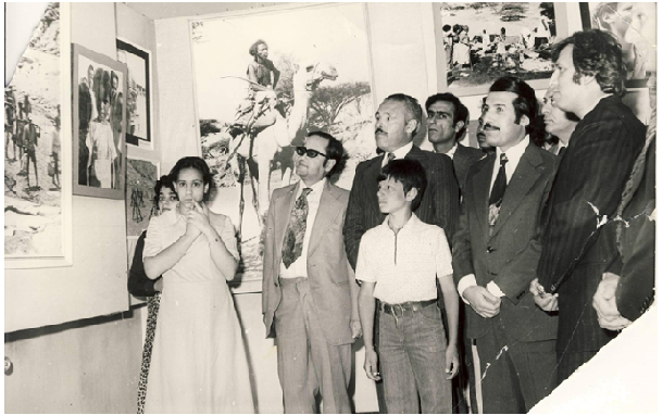 التاريخ السوري المعاصر - أحمد اسكندر أحمد في معرض الصور الضوئية عن الثورة الأريترية بدمشق 1978 (2)