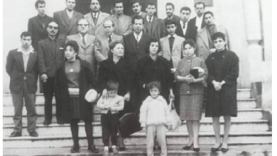 مراد السباعي ومصطفى الحوراني محافظ اللاذقية عام 1960م