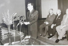 التاريخ السوري المعاصر - عبد السلام العجيلي يترأس أعمال المجمع الاعلى للعلوم عام 1961م