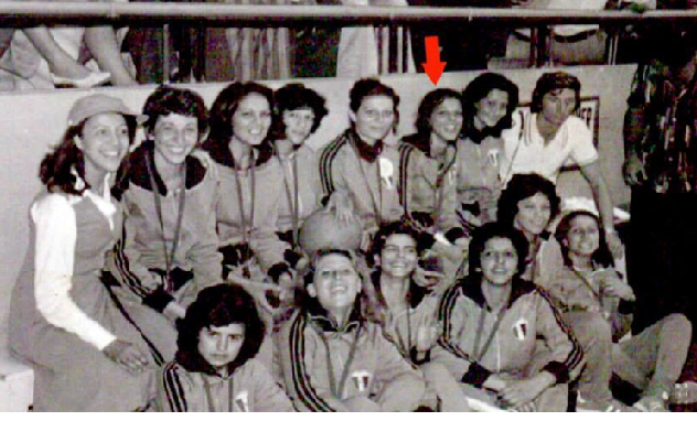 التاريخ السوري المعاصر - منتخب سورية في كرة السلة للأنسات في الإسكندرية عام 1975م