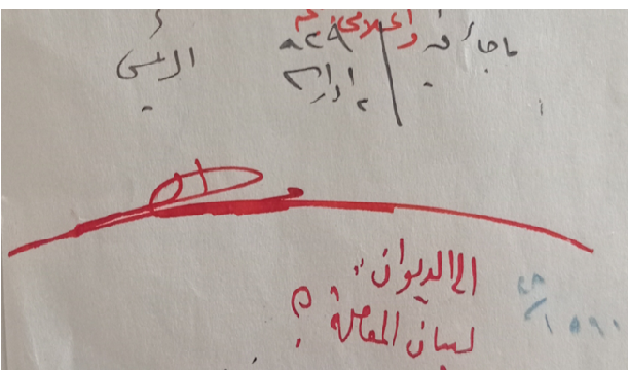 توقيع تاج الدين الحسني رئيس الوزراء في سورية عام 1929