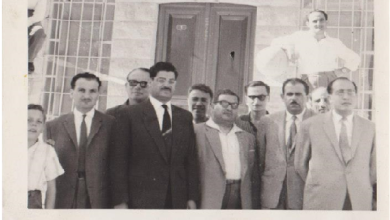 الهيئة التأسيسية لنادي الحقوقيين في دمشق عام 1962