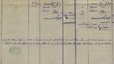 من الأرشيف العثماني 1902- الكادر التعليمي لمكتب عنبر بدمشق