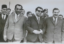 عبد الرحمن خليفاوي في افتتاح معمل حديد حماة