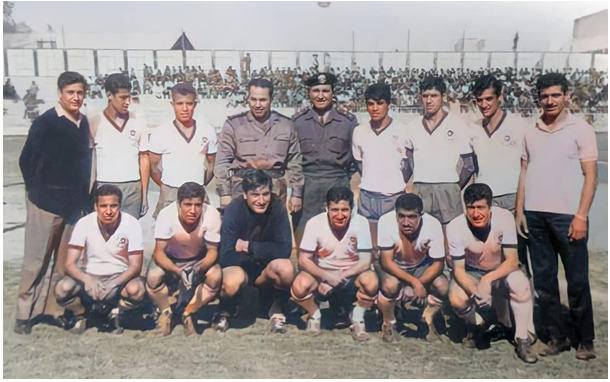 فريق الجيش العربي السوري عام 1971م