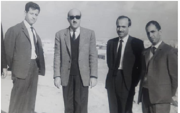 مروان حبش ومنيف الرزاز في حلب عام 1965