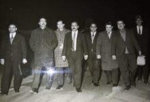 محمد سعيد طالب وزير الزراعة وحديثي مراد عضو القيادة القطرية عام 1969