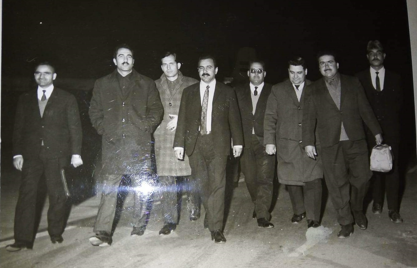 التاريخ السوري المعاصر - محمد سعيد طالب وزير الزراعة وحديثي مراد عضو القيادة القطرية عام 1969