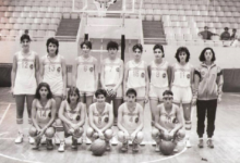 منتخب سورية للآنسات بكرة السلة المشارك بدورة البحر الأبيض المتوسط عام 1987