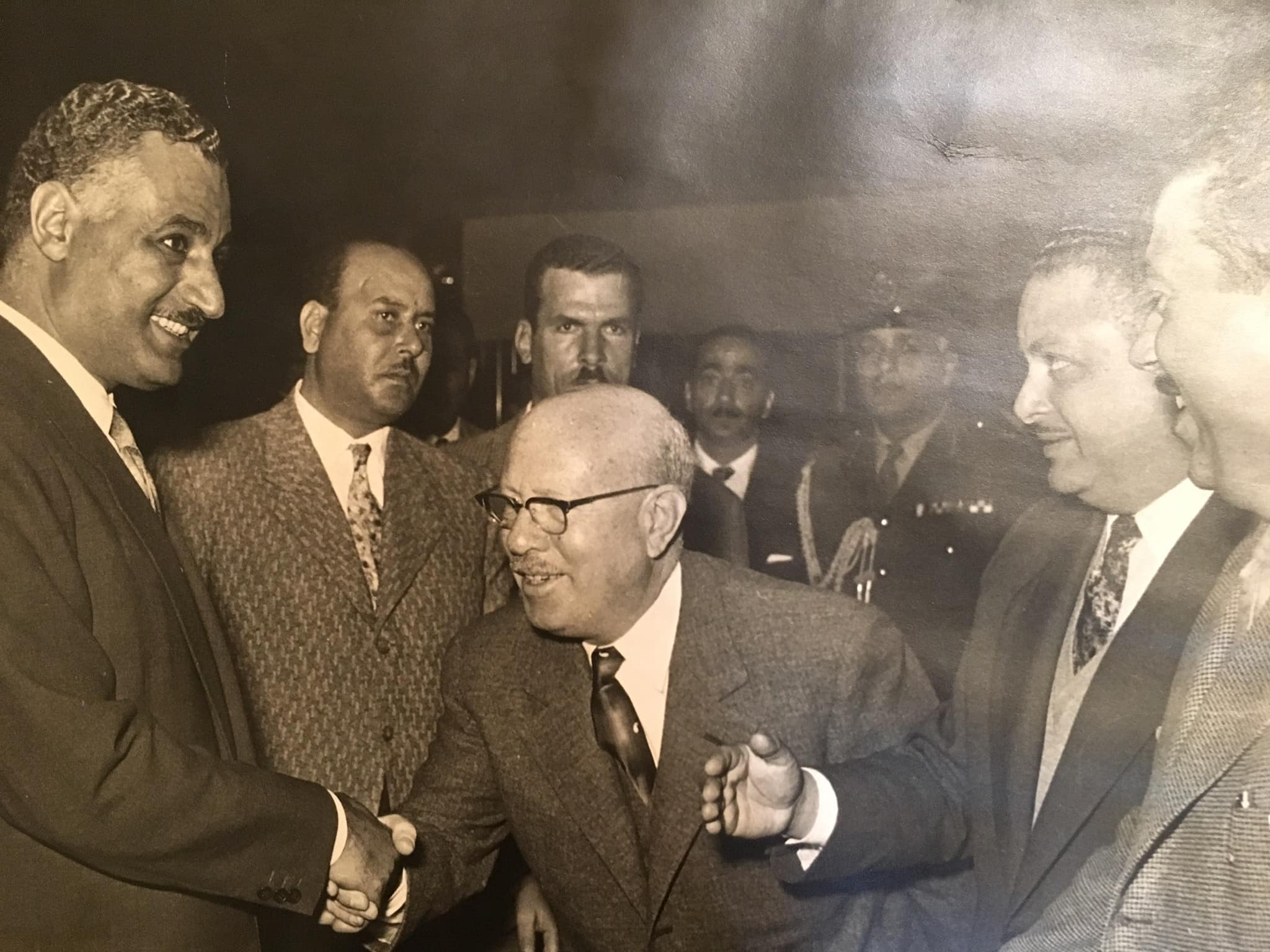التاريخ السوري المعاصر - محمد بهجت الكسم مع جمال عبد الناصر 1962
