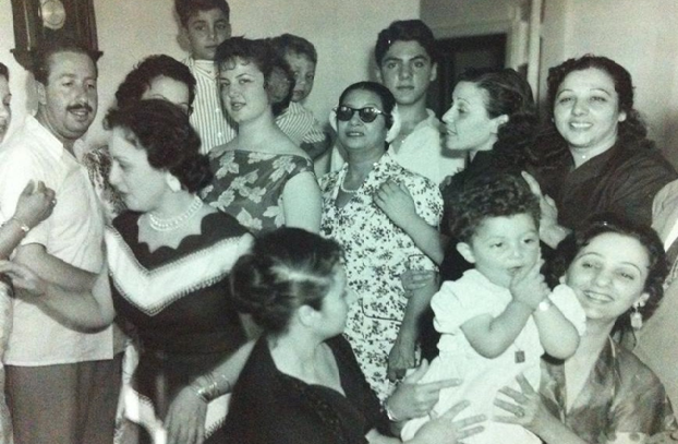 التاريخ السوري المعاصر - السيدة رجاء ملص في حفل للسيدة أم كلثوم بدمشق عام 1956