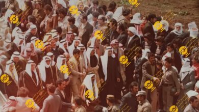 التاريخ السوري المعاصر - تشييع سلطان الأطرش في السويداء عام 1982 (16)