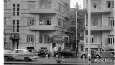 التاريخ السوري المعاصر - شارع 29 أيار بدمشق في الشتاء عام 1963