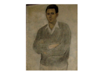 جون ريتر - لوحة شخصية .. من لوحات الفنان لؤي كيالي (67)