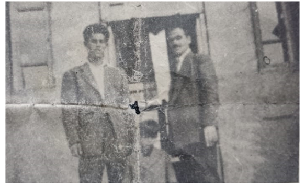 التاريخ السوري المعاصر - مبنى مكتب حزب البعث في الرقة في خمسينيات القرن العشرين