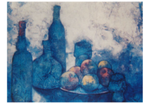 فاكهة .. من لوحات الفنان لؤي كيالي عام 1960 (68)