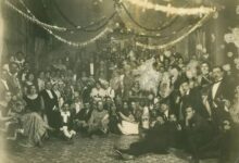 حفل تنكري في القنصلية الإيطالية بمدينة حلب عام 1922م
