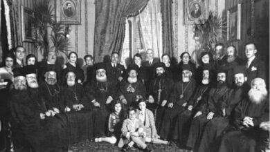 زيارة بطريرك أنطاكية وسائر المشرق للروم الكاثوليك في حلب عام 1930