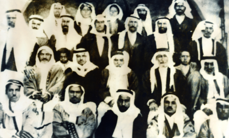 شخصيات من بصرى الشام وآل المقداد عام 1938