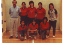 فريق نادي الشباب بكرة اليد للسيدات في الرقة عام 1984