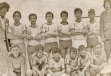 فريق أشبال نادي الشباب بكرة القدم في الرقة عام 1976م