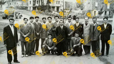 التاريخ السوري المعاصر - معلمون في السويداء عام 1957