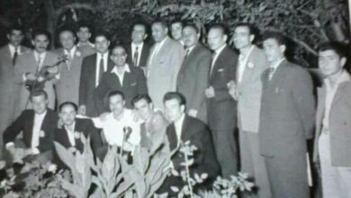 التاريخ السوري المعاصر - أعضاء نادي دوحة الميماس في حمص عام 1960