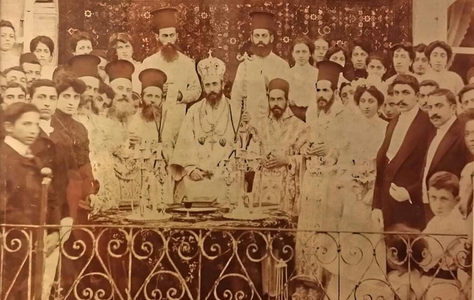 التاريخ السوري المعاصر - حفل زفاف سليم زلعوم وشفيقة عزوز في حلب في عشرينيات القرن العشرين