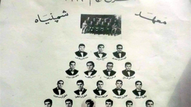 التاريخ السوري المعاصر - خريجو الثانوية العامة في معهد شمبانياه في حلب عام 1969