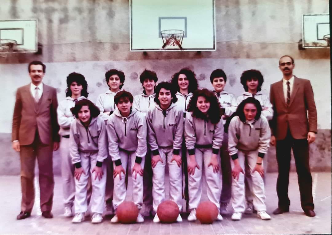 التاريخ السوري المعاصر - فريق سيدات نادي العروبة موسم 1984 - 1985