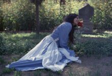 الفنانة غادة بشور في دمشق عام 1978