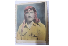 أحمد عبد الرزاق إدريس أحد أفراد الهجانة في تدمر