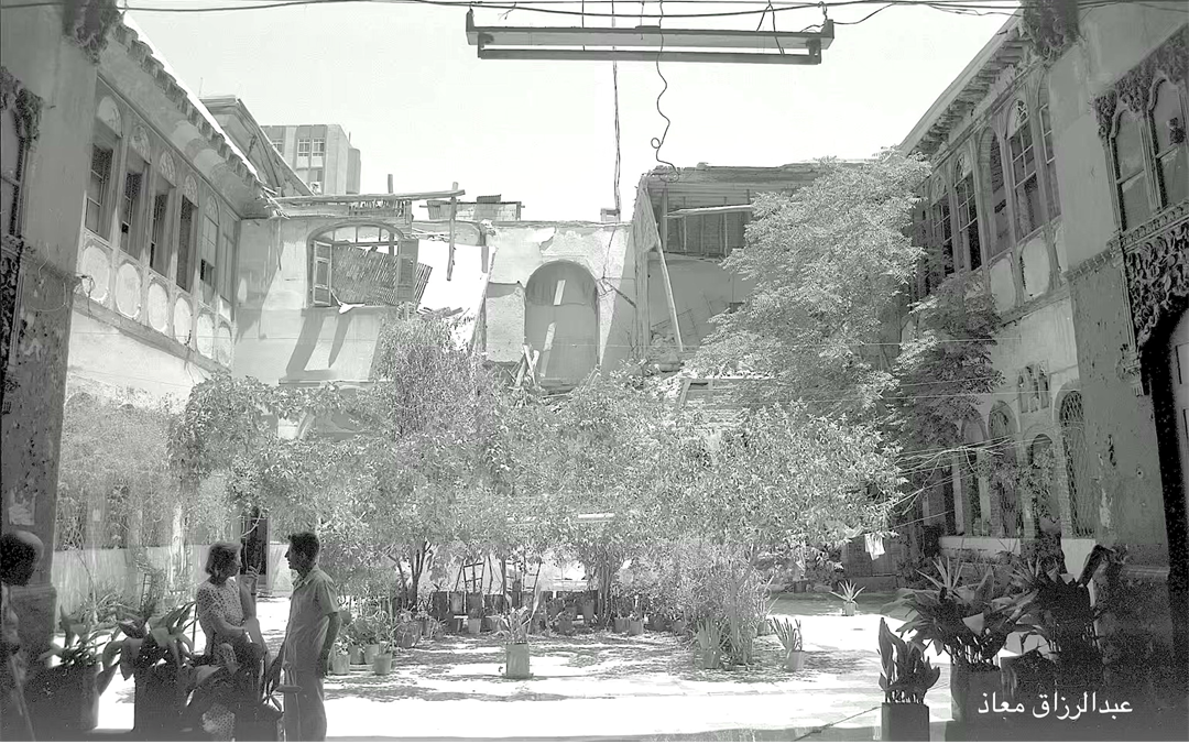 بيت عبد الرحمن باشا اليوسف في عام 1992 (1)