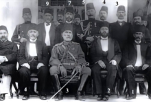 عبد الرحمن اليوسف وعبد الحميد الدروبي وأعيان آخرين في سورية