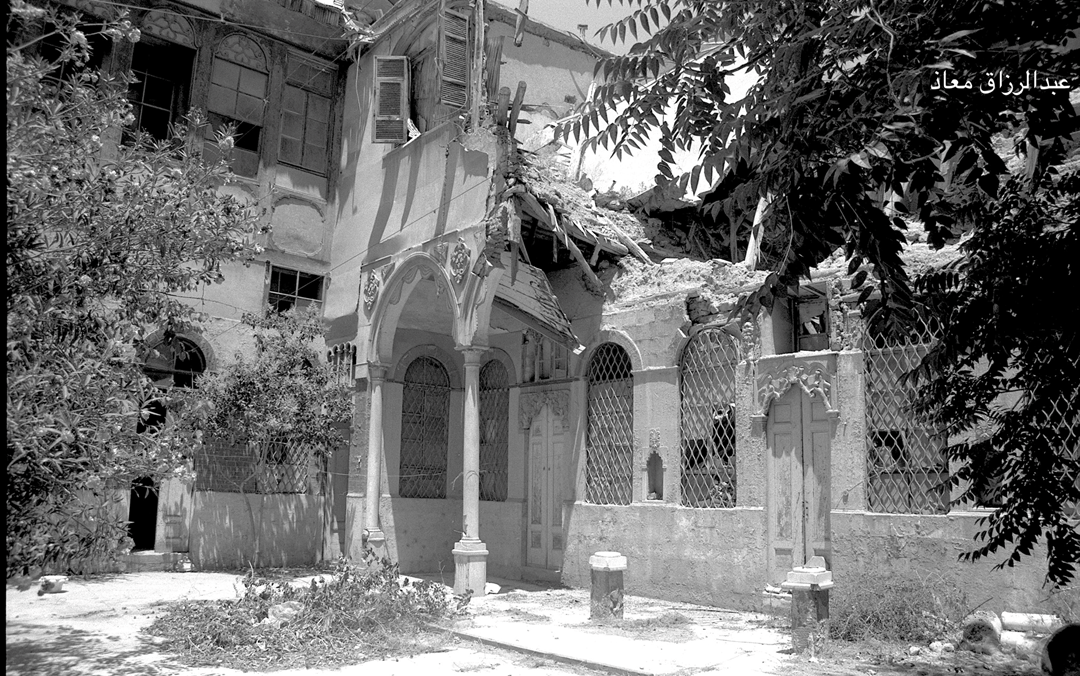 بيت عبد الرحمن باشا اليوسف في عام 1992م (3)