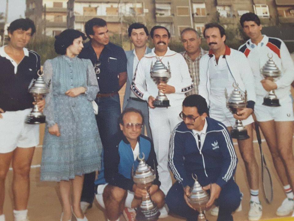 التاريخ السوري المعاصر - من بطولة بكرة المضرب في دمشق عام 1982