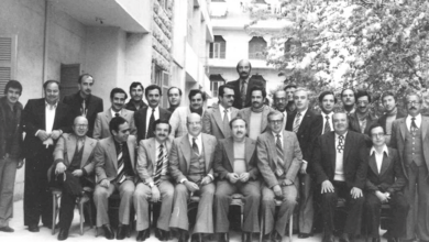 التاريخ السوري المعاصر - كبار موظفي مالية حلب عام 1982م