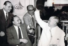 سعيد الغزي في  عام 1954