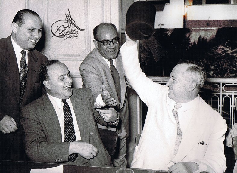سعيد الغزي في  عام 1954
