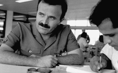التاريخ السوري المعاصر - الإعلامي عمر عيبور في دورة ألعاب البحر الأبيض المتوسط في اللاذقية عام 1987