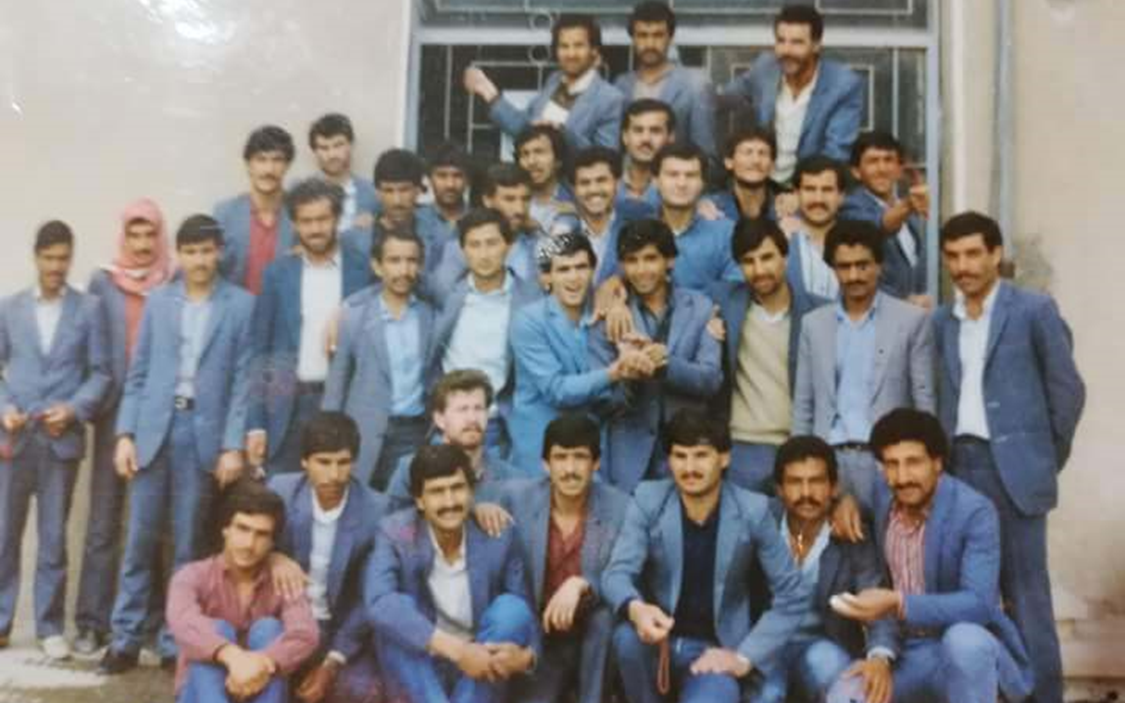 طلاب المعهد الصناعي في الرقة - دورة عام 1986